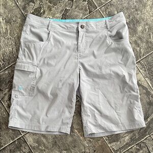 CLOUDVEIL Men’s Light Gray Cargo Shorts Athleisure Sporty Outdoor Holiday  Sun